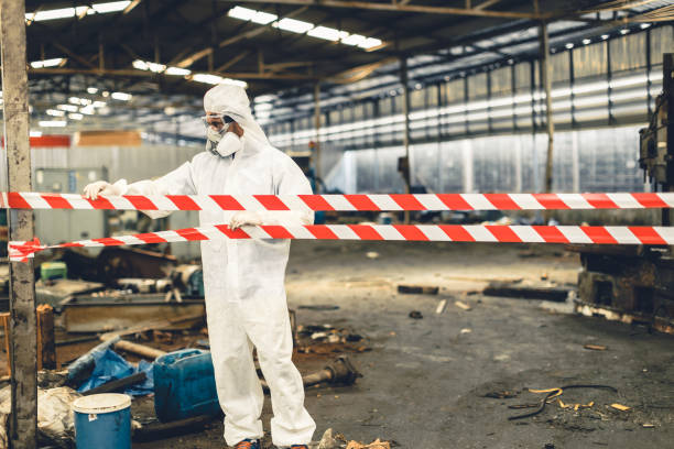 Professional Crime Scene Cleanup technician working in Cohasset, MN